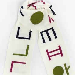 Los Angeles Apparel JQSCARF04 - Alphabet Scarf Women's