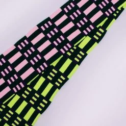 Los Angeles Apparel JQSCARF21 - Misaligned Stripe Scarf Women's