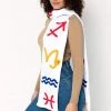 Los Angeles Apparel Women's JQSCARF03 - Zodiac Scarf