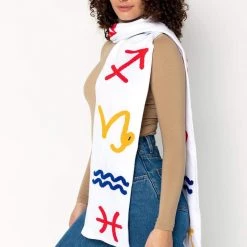Los Angeles Apparel Women's JQSCARF03 - Zodiac Scarf