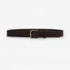 Los Angeles Apparel RSALBT01 - Classic Buckle Leather Belt Women's 2 Los Angeles Apparel RSALBT01 - Classic Buckle Leather Belt Women's
