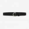 Los Angeles Apparel RSALBT03 - Unisex Round Buckle Leather Belt 1 Los Angeles Apparel RSALBT03 - Unisex Round Buckle Leather Belt