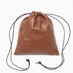 Los Angeles Apparel LMBLTR001 - Lambskin Drawstring Bag Women's 42 Los Angeles Apparel LMBLTR001 - Lambskin Drawstring Bag Women's