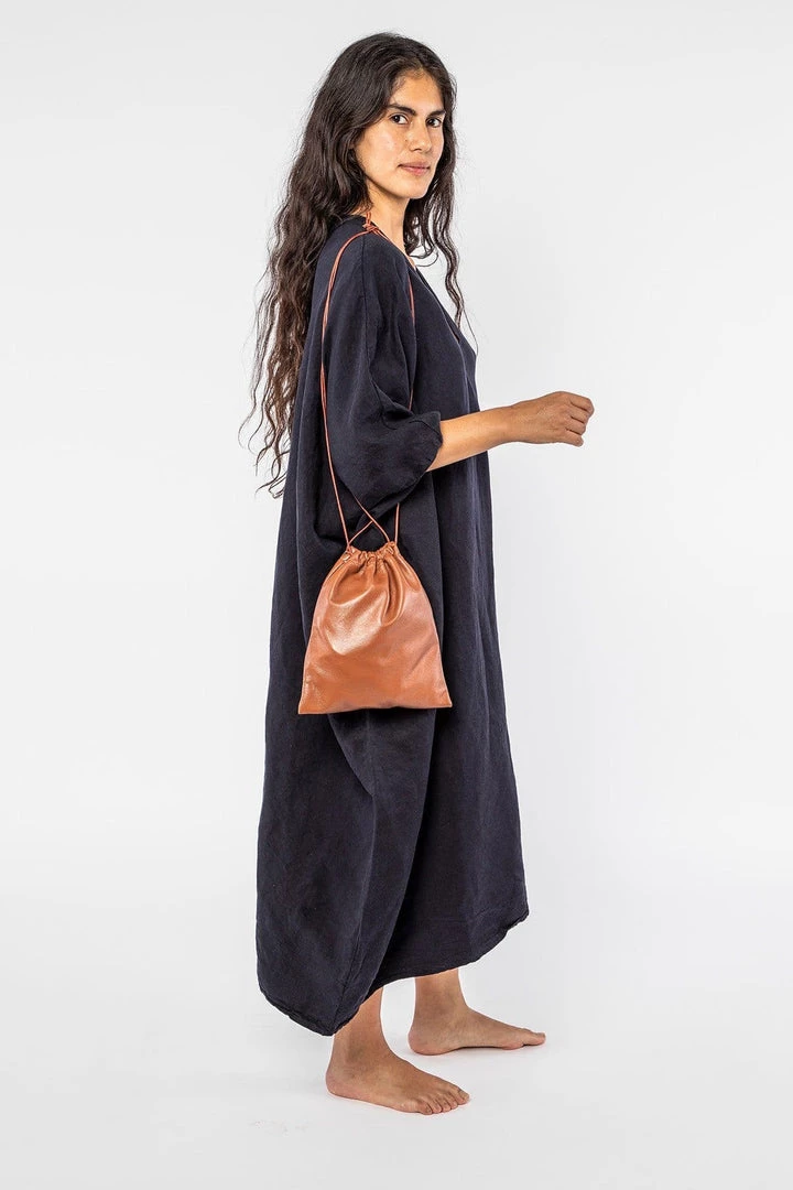 Los Angeles Apparel LMBLTR001 - Lambskin Drawstring Bag Women's 12 Los Angeles Apparel LMBLTR001 - Lambskin Drawstring Bag Women's