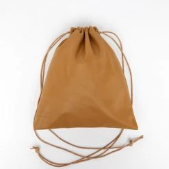 Los Angeles Apparel LMBLTR001 - Lambskin Drawstring Bag Women's 45 Los Angeles Apparel LMBLTR001 - Lambskin Drawstring Bag Women's