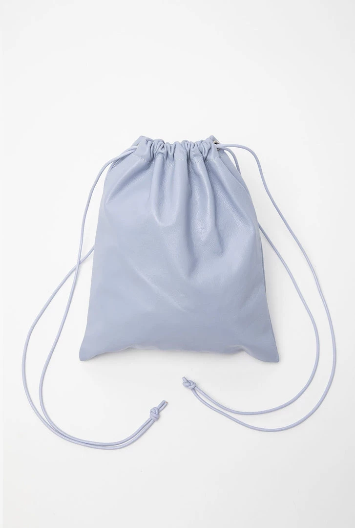 Los Angeles Apparel LMBLTR001 - Lambskin Drawstring Bag Women's 3 Los Angeles Apparel LMBLTR001 - Lambskin Drawstring Bag Women's