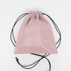 Los Angeles Apparel LMBLTR001 - Lambskin Drawstring Bag Women's 31 Los Angeles Apparel LMBLTR001 - Lambskin Drawstring Bag Women's
