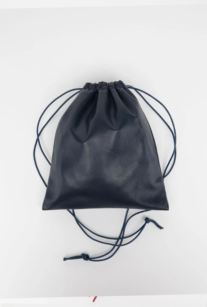 Los Angeles Apparel LMBLTR001 - Lambskin Drawstring Bag Women's 8 Los Angeles Apparel LMBLTR001 - Lambskin Drawstring Bag Women's