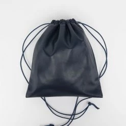 Los Angeles Apparel LMBLTR001 - Lambskin Drawstring Bag Women's 46 Los Angeles Apparel LMBLTR001 - Lambskin Drawstring Bag Women's