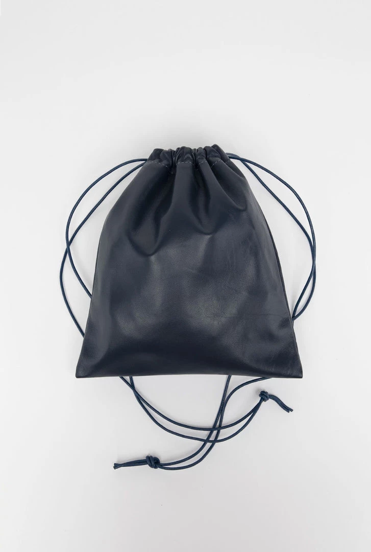 Los Angeles Apparel LMBLTR001 - Lambskin Drawstring Bag Women's 22 Los Angeles Apparel LMBLTR001 - Lambskin Drawstring Bag Women's