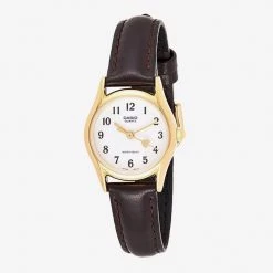 Los Angeles Apparel WCHA1049 - Casio Women's Heart Leather Watch