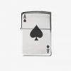 Los Angeles Apparel Women's LZIP74 - Ace Of Spades Zippo Lighter