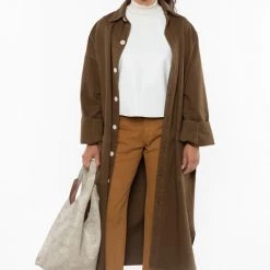 Los Angeles Apparel RLTH3401 - Leather Mockneck Tee Women's