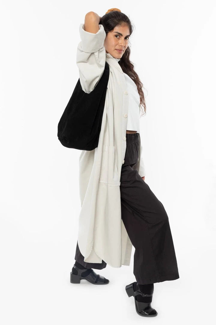 Los Angeles Apparel RLH3409 - Raw Suede Shopping Bag Women's 7 Los Angeles Apparel RLH3409 - Raw Suede Shopping Bag Women's