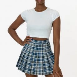 Los Angeles Apparel RGB300P - Plaid Tennis Skirt Women's