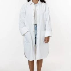 Los Angeles Apparel RCT312GD - Mid Length Lab Coat 10 Los Angeles Apparel RCT312GD - Mid Length Lab Coat