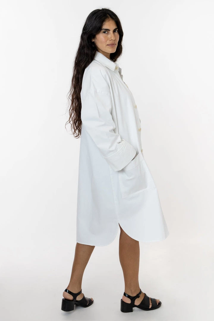 Los Angeles Apparel RCT312GD - Mid Length Lab Coat 7 Los Angeles Apparel RCT312GD - Mid Length Lab Coat