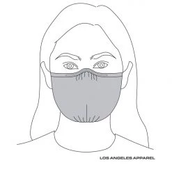 Los Angeles Apparel Women's FACEMASK4 - 4-Pack Cotton Mask 15 Los Angeles Apparel Women's FACEMASK4 - 4-Pack Cotton Mask
