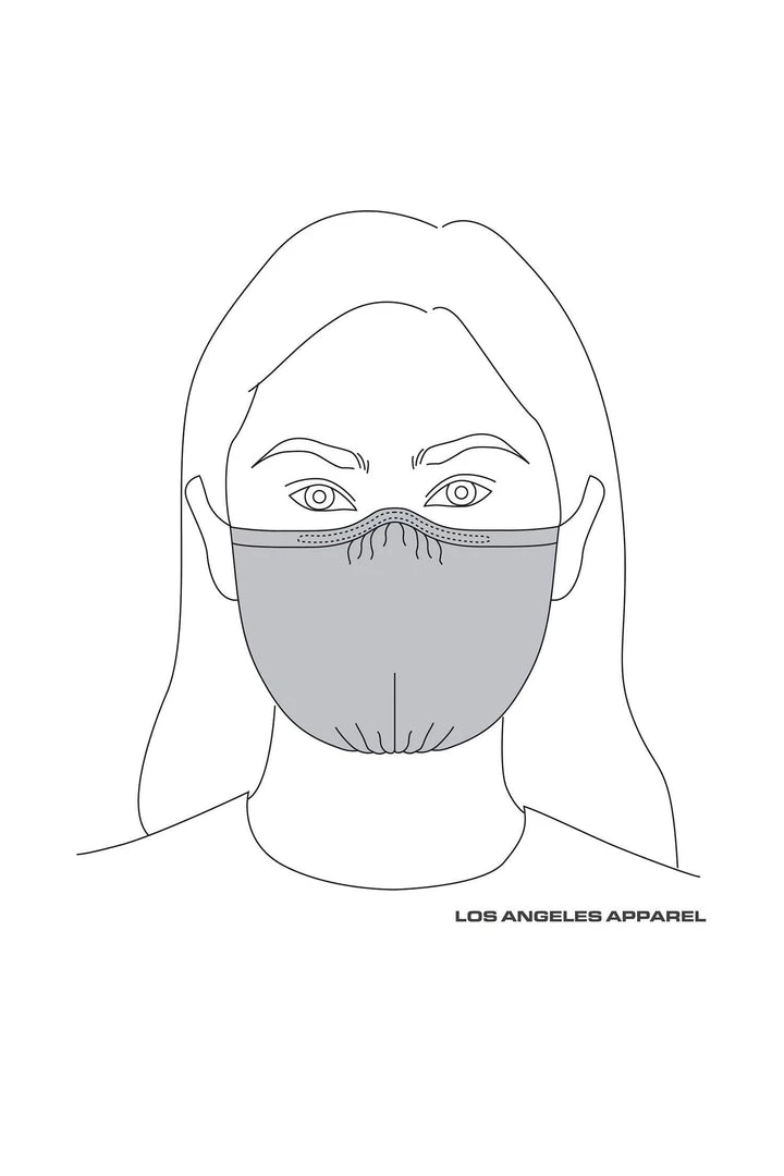 Los Angeles Apparel Women's FACEMASK4 - 4-Pack Cotton Mask 9 Los Angeles Apparel Women's FACEMASK4 - 4-Pack Cotton Mask