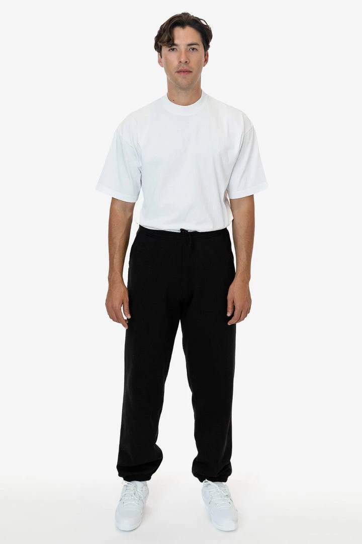 Los Angeles Apparel MWF1044 - 10 Oz. Mid-Weight Poly Cotton Fleece Wide Sweatpant 4 Los Angeles Apparel MWF1044 - 10 Oz. Mid-Weight Poly Cotton Fleece Wide Sweatpant