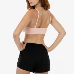 Los Angeles Apparel Women's MWF314 - 10 Oz. Mid-Weight Poly Cotton Fleece Short Shorts