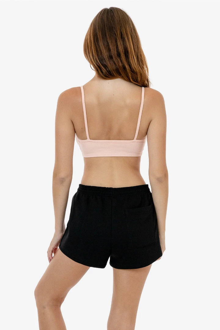 Los Angeles Apparel Women's MWF314 - 10 Oz. Mid-Weight Poly Cotton Fleece Short Shorts 5 Los Angeles Apparel Women's MWF314 - 10 Oz. Mid-Weight Poly Cotton Fleece Short Shorts