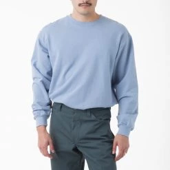 Los Angeles Apparel Men's MWT07GD - Long Sleeve Garment Dye French Terry Pullover