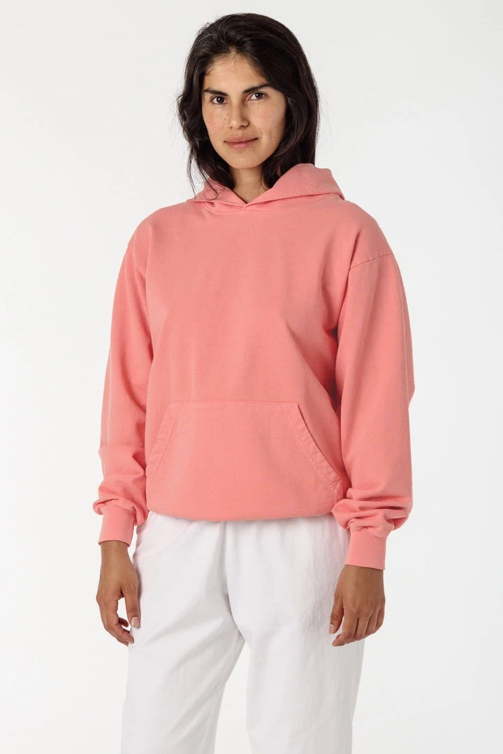 Los Angeles Apparel MWT09GD Unisex - Long Sleeve Garment Dye French Terry Pullover Hoodie 9 Los Angeles Apparel MWT09GD Unisex - Long Sleeve Garment Dye French Terry Pullover Hoodie