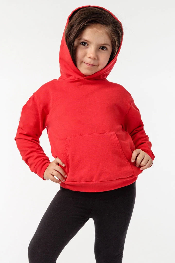 Los Angeles Apparel MWT109GD - Toddler Mid-Weight Pullover Hoodie Kid's 3 Los Angeles Apparel MWT109GD - Toddler Mid-Weight Pullover Hoodie Kid's