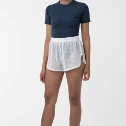 Los Angeles Apparel Women's RIN304 - Cotton Fishnet Shorts 16 Los Angeles Apparel Women's RIN304 - Cotton Fishnet Shorts