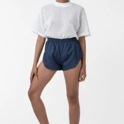 Los Angeles Apparel RIN401 - Cotton Mock Neck Fishnet T-Shirt 17 Los Angeles Apparel RIN401 - Cotton Mock Neck Fishnet T-Shirt