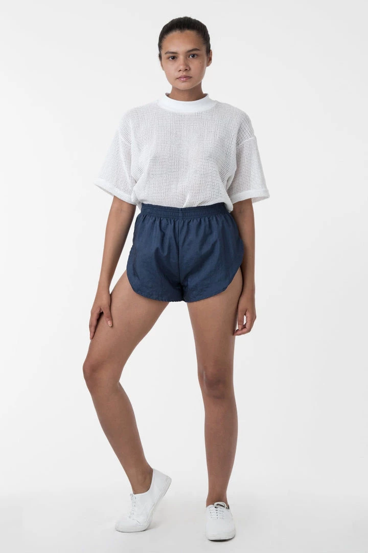 Los Angeles Apparel RIN401 - Cotton Mock Neck Fishnet T-Shirt 9 Los Angeles Apparel RIN401 - Cotton Mock Neck Fishnet T-Shirt