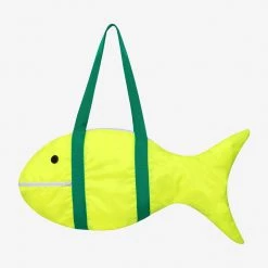 Los Angeles Apparel RNBGLDFISH - Gold Fish Nylon Bag