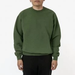 Los Angeles Apparel HF07GD - 14oz. Garment Dye Heavy Fleece Pullover Crewneck Sweatshirt (New & Now) Men's 17 Los Angeles Apparel HF07GD - 14oz. Garment Dye Heavy Fleece Pullover Crewneck Sweatshirt (New & Now) Men's