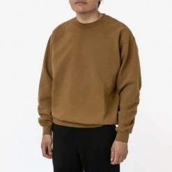 Los Angeles Apparel HF07GD - 14oz. Garment Dye Heavy Fleece Pullover Crewneck Sweatshirt (New & Now) Men's 16 Los Angeles Apparel HF07GD - 14oz. Garment Dye Heavy Fleece Pullover Crewneck Sweatshirt (New & Now) Men's