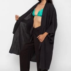 Los Angeles Apparel Women's RLIN325 - Linen Tie Front Pants 16 Los Angeles Apparel Women's RLIN325 - Linen Tie Front Pants