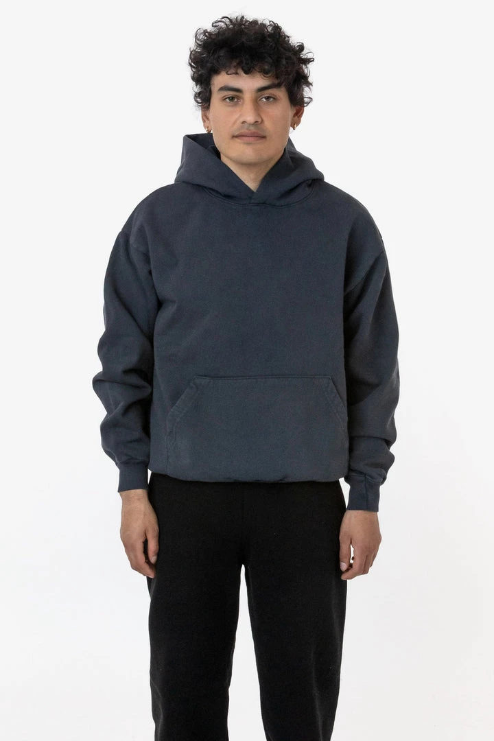 Los Angeles Apparel HF09GD - Garment Dye 14oz. Heavy Fleece Hooded Pullover Sweatshirt (New & Now) 6 Los Angeles Apparel HF09GD - Garment Dye 14oz. Heavy Fleece Hooded Pullover Sweatshirt (New & Now)