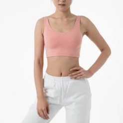 Los Angeles Apparel Women's 8383 - Cotton Spandex Tank Crop Top