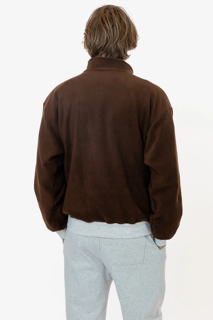 Los Angeles Apparel Men's PF408 - Polar Fleece Half Zip Pullover 10 Los Angeles Apparel Men's PF408 - Polar Fleece Half Zip Pullover