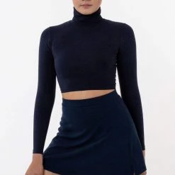 Los Angeles Apparel PON481 - Ponte A-Line Skort Women's 31 Los Angeles Apparel PON481 - Ponte A-Line Skort Women's