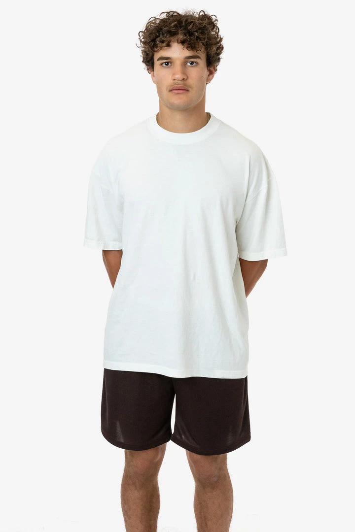 Los Angeles Apparel Men's PPQ42 - Poly Pique Mesh Mid-Length Shorts 12 Los Angeles Apparel Men's PPQ42 - Poly Pique Mesh Mid-Length Shorts