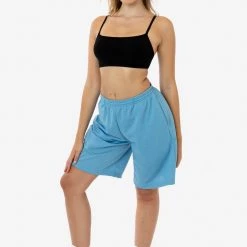 Los Angeles Apparel Women's PRM443 Unisex - Pro Mesh Long Shorts