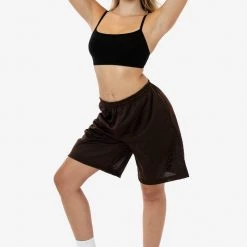 Los Angeles Apparel Women's PRM443 Unisex - Pro Mesh Long Shorts