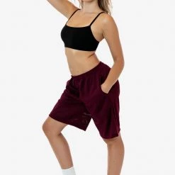 Los Angeles Apparel Women's PRM443 Unisex - Pro Mesh Long Shorts