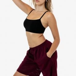 Los Angeles Apparel Women's PRM443 Unisex - Pro Mesh Long Shorts