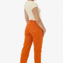 Los Angeles Apparel RBDW01GD - Garment Dye Women's Relaxed Fit Bull Denim Jean (New Colors)