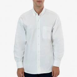 Los Angeles Apparel RCP402 - Classic Long Sleeve Oxford Button Down Shirt
