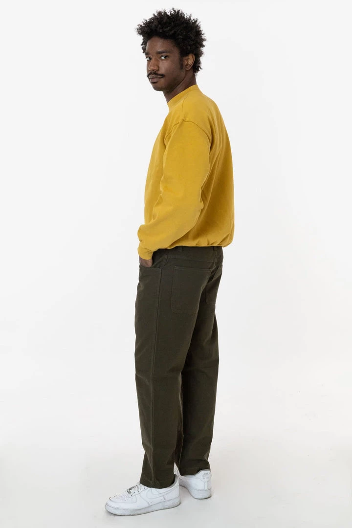 Los Angeles Apparel Workwear RDC405 - Burnt Olive Duck Canvas Work Pant 5 Los Angeles Apparel Workwear RDC405 - Burnt Olive Duck Canvas Work Pant