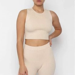 Los Angeles Apparel Women's RFK50 - Ultra Heavy Knit Ribbed Crop Top 19 Los Angeles Apparel Women's RFK50 - Ultra Heavy Knit Ribbed Crop Top