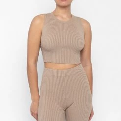 Los Angeles Apparel Women's RFK50 - Ultra Heavy Knit Ribbed Crop Top 21 Los Angeles Apparel Women's RFK50 - Ultra Heavy Knit Ribbed Crop Top